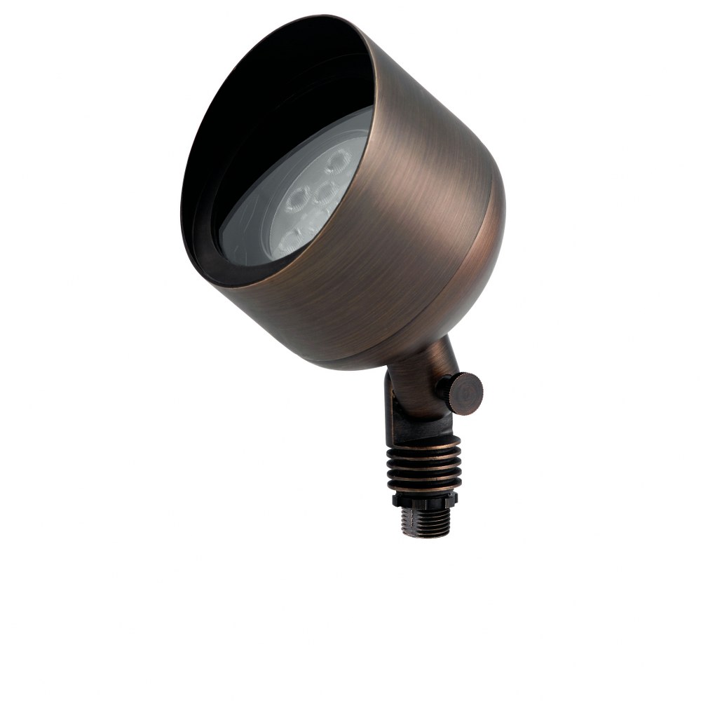 6.00 inches Kichler 16022BKT30 Transitional Flood Adjustable Lumen from Landscape LED Collection in Black Finish 6.00 inches Kichler 16022BKT30 Transitional Flood Adjustable Lumen from Landscape LED Collection in Black Finish